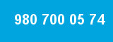 980 700 05 74
